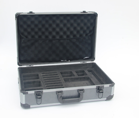 Kundengebundener harter Aluminium-Carry Case With Inside Die-Schnitt-Schaum-Schlitz