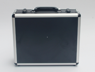Schwarzer ABS Aluminm-Werkzeugkasten mit vor geschnittenem Schaum-Einsatz