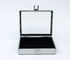 Kundenspezifische kleine silberne Aluminiumfälle mit transparenter Arylic-Platte für verpackende Werkzeuge