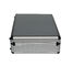 Silberner Aluminiumaktenkoffer ABS Diamound mit Auswahl und Schaum nach innen zupfen für Carry Documents Or Tools