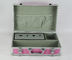 Kundenspezifisches Rosa-harter AluminiumTragekoffer für elektronische Kabel-Werkzeug-Größe 360 * 240 * 100mm