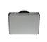 Standardaluminiumlaptop-Kasten mit schwarzem Eckdokumenten-Taschen-Aktenkoffer-Aluminium-Geschäfts-Kasten