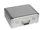 Silberne Aluminiumwerkzeug-Rechtssache 3,5 Kilogramm, tragbarer kundenspezifischer Aluminiumwerkzeug-Aktenkoffer