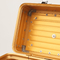 Aluminium-Carry Case Molded Hard Box-Gold leer