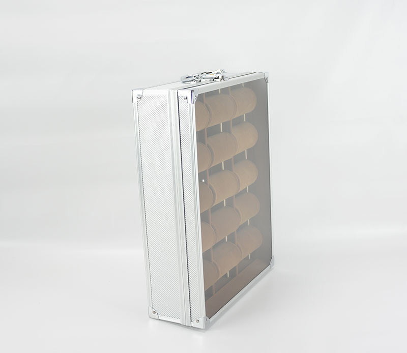 15 PC-Aluminiumuhr-Einkommen, Acryluhr-Magazin MS-Wat-06
