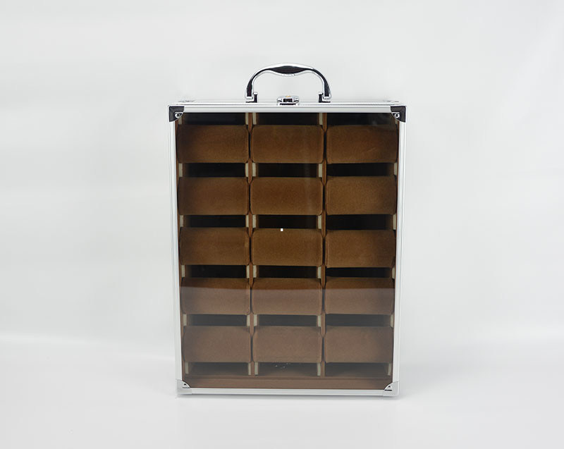 15 PC-Aluminiumuhr-Einkommen, Acryluhr-Magazin MS-Wat-06