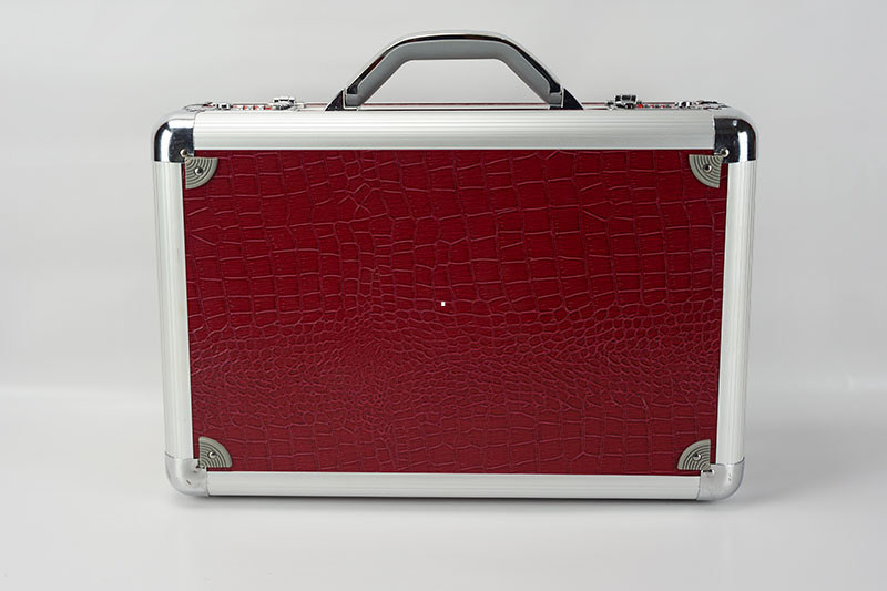 Lederne Uhr Carry Case For PUs 42 Uhren mit Kissentragbaren Aluminiumkoffern