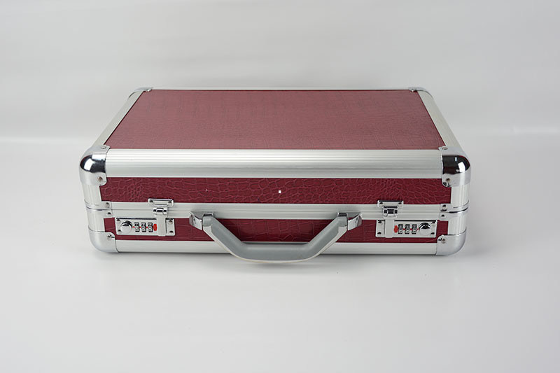 Lederne Uhr Carry Case For PUs 42 Uhren mit Kissentragbaren Aluminiumkoffern