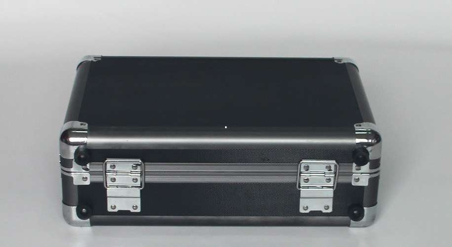 Tragbarer Aluminiumwerkzeug-Kasten ringsum Eckentwurf anodisieren Grey Easy Cleaning