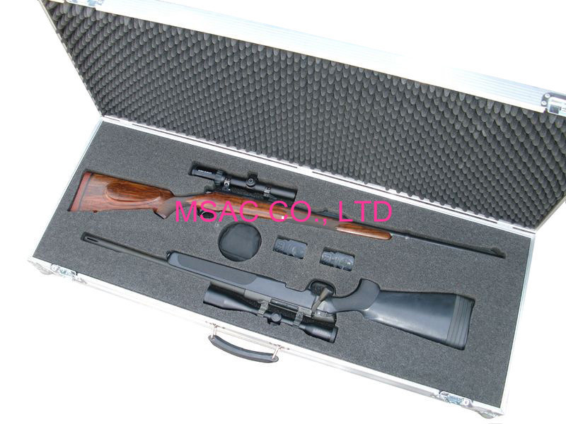Mitgliedstaat - Gewehr - Aluminiumgröße L1200 X W250 X H75mm des Waffenkoffer-12 für Carry