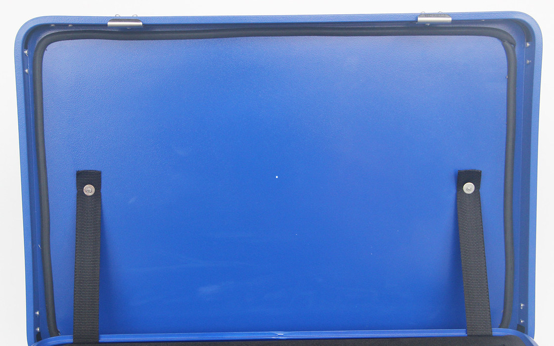 Kundengebundener malender Aluminiumspeicherfall mit 1.0mm Stärke-Aluminiumplatte in der blauen Farbe