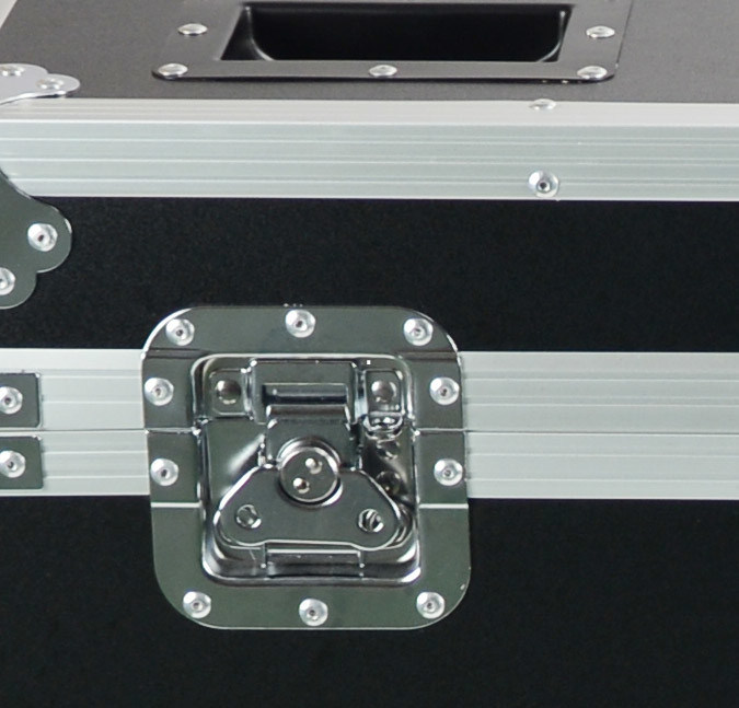 Verstärken Sie Ball-Ecken-Aluminiumflug-Transportbehälter mit Stärke-Sperrholz-Platte der Rad-8mm