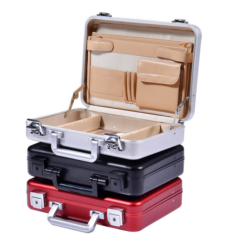 AluminiumMS-M-03 aktenkoffer-Aktenkoffer nach Maß für den Verkauf nagelneu von MSAC
