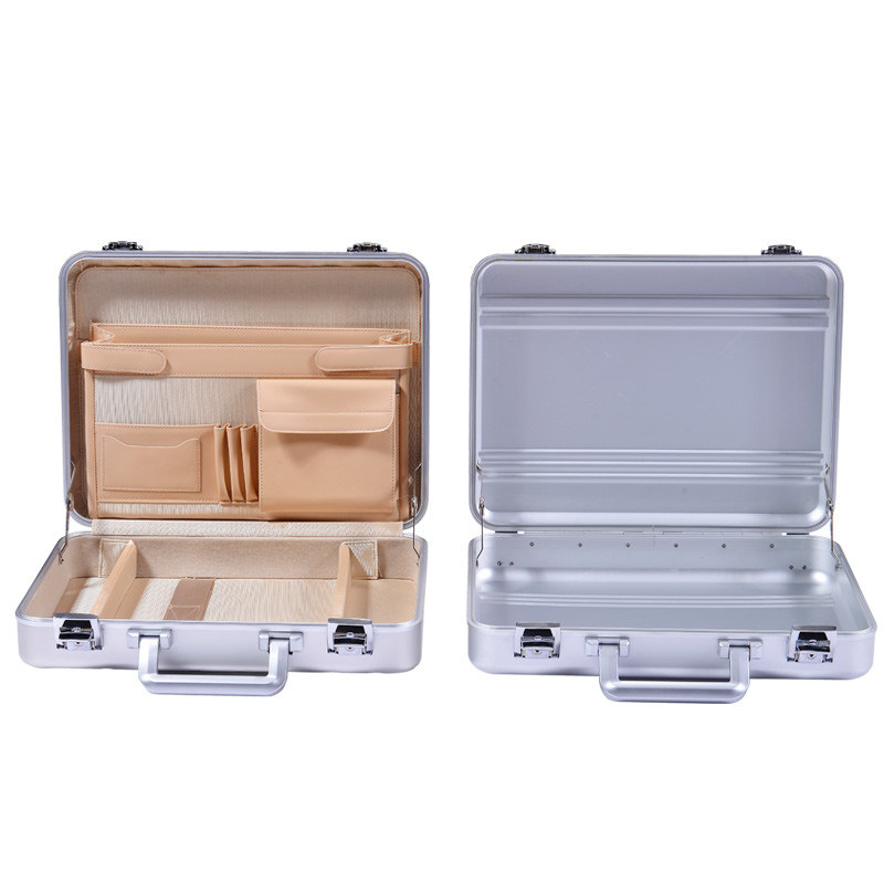 MS-M-05 anodisierte blauen Aluminiumkoffer-Aktenkoffer für Verkauf vorbildliches Case