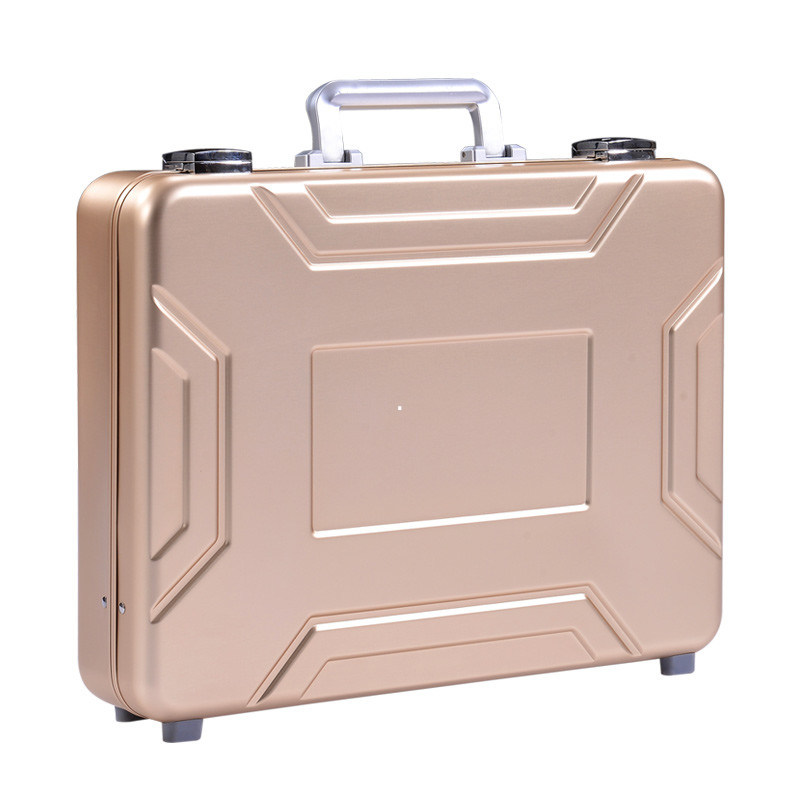 MS-M-05 anodisierte blauen Aluminiumkoffer-Aktenkoffer für Verkauf vorbildliches Case