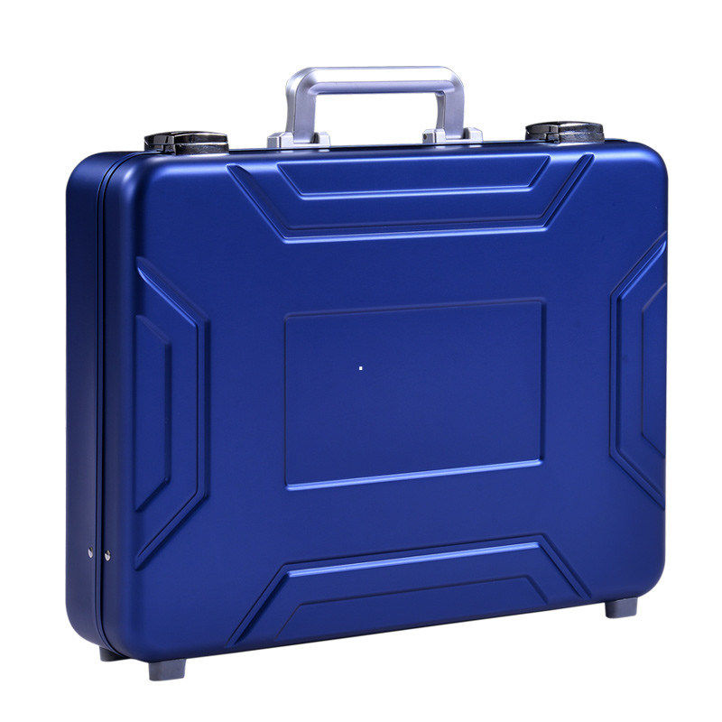 MS-M-05 anodisierte blauen Aluminiumkoffer-Aktenkoffer für Verkauf vorbildliches Case