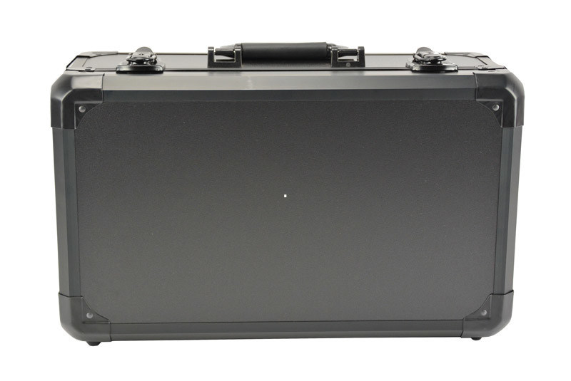 18 Zoll-X12-Zoll X 6 Zoll Protable-Schwarz-Aluminiumwerkzeug-Tragekoffer