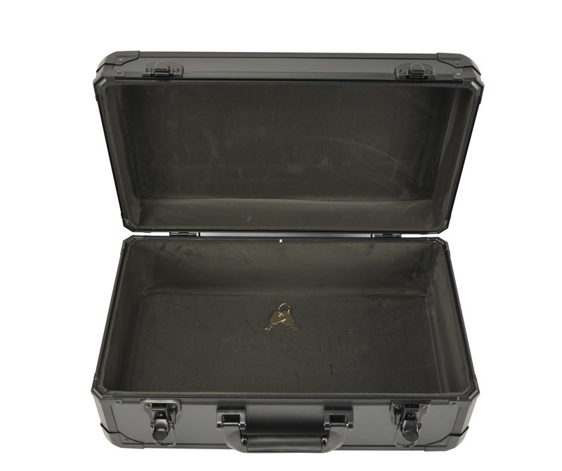 18 Zoll-X12-Zoll X 6 Zoll Protable-Schwarz-Aluminiumwerkzeug-Tragekoffer