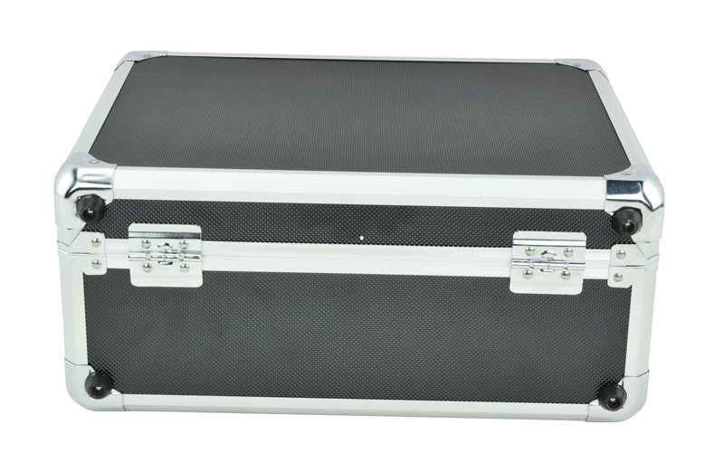Schwarzer Aluminiumaluminiumwerkzeug-Aktenkoffer des werkzeug-Tragekoffer-400*360*200mm für Verkauf