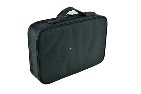Werkzeugkoffer-Oxford-Instrument-Werkzeugkoffer-tragbarer Instrument-Werkzeug-Kasten-Schwarz-Werkzeugkoffer mit gestempelschnittenem Schaum
