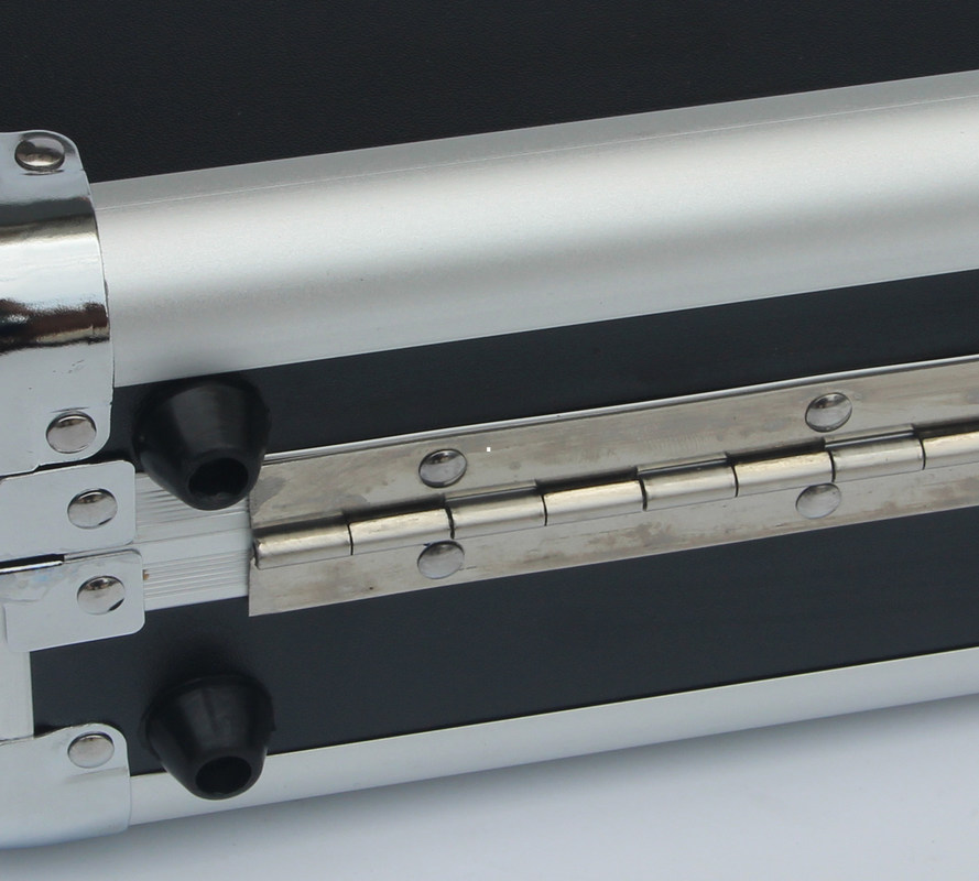 Langer Aluminiumsnooker-Fall-Schwarz-Pool-Kasten für Stichwort-Wellen-Schaum klebte Aluminiumstichwort-Kasten