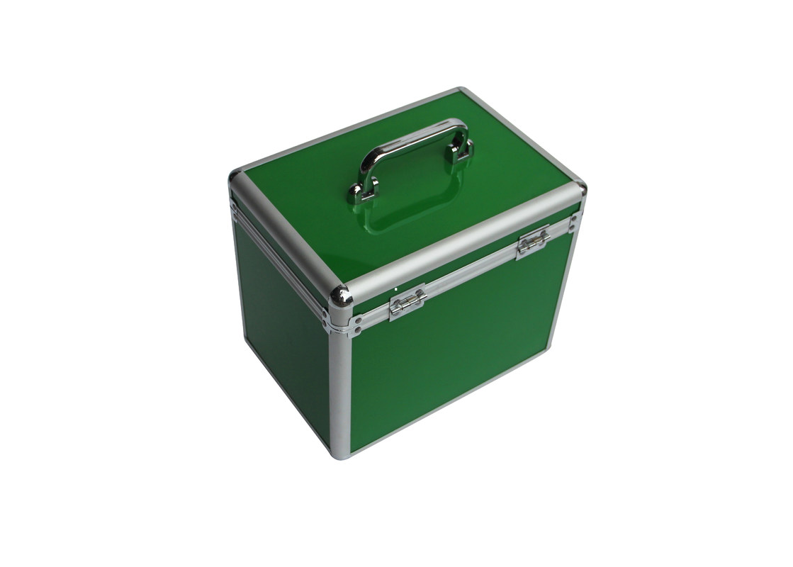 Acrylgrün-Aluminiummedizin Carry Case With Dividers Inside doktor-First Aid Case