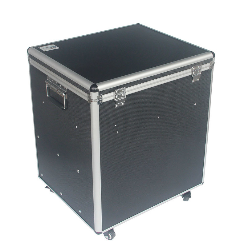 Tragbarer DVD-Aluminiumspeicher-Fall, kundenspezifischer Speicher-Fall DJ 500 DVD
