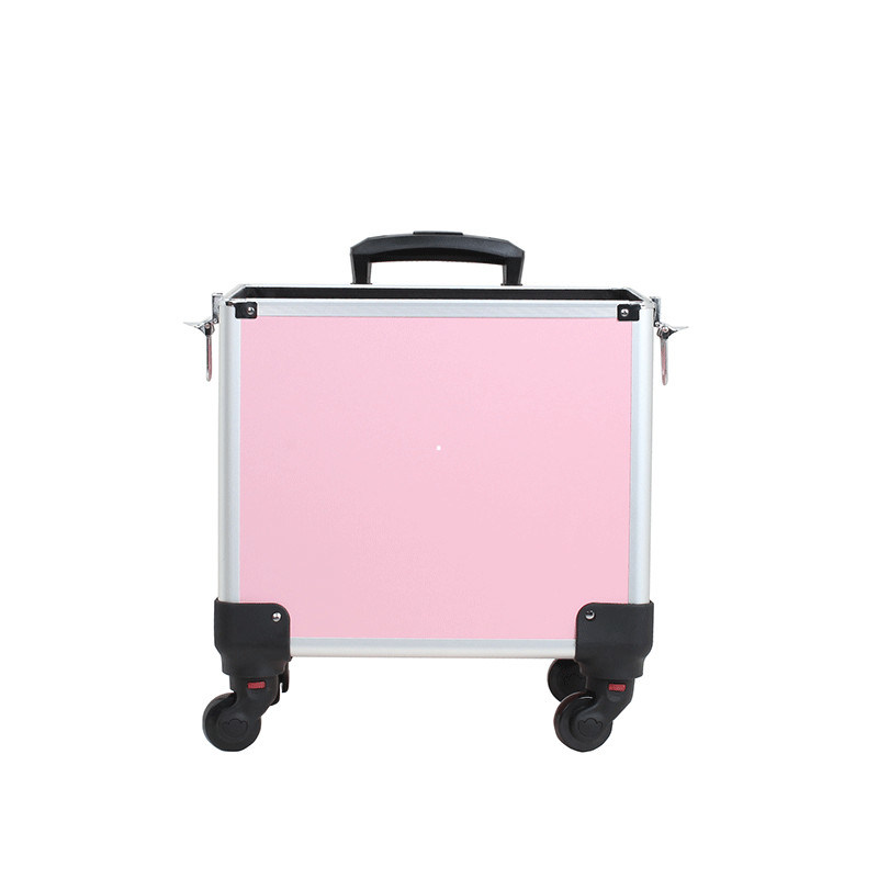 Rollender Make-upzug-Kasten-Frisurn-Laufkatzen-Stilist-Schönheits-Salon-kosmetischer Gepäck-Reise-Organisator Makeup Case