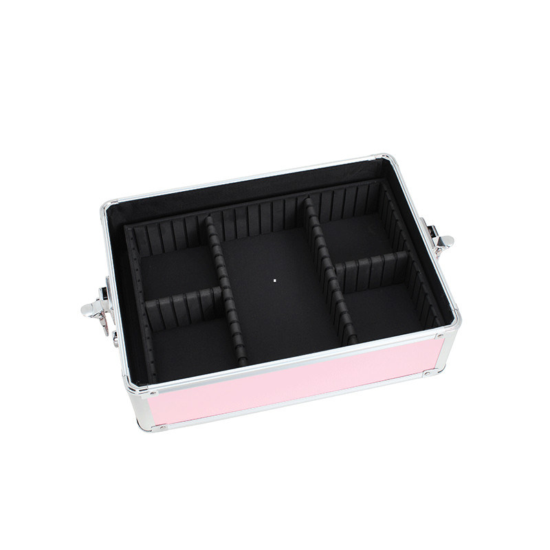 Rollender Make-upzug-Kasten-Frisurn-Laufkatzen-Stilist-Schönheits-Salon-kosmetischer Gepäck-Reise-Organisator Makeup Case