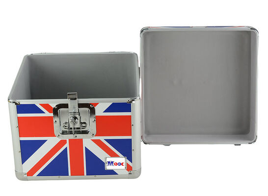 Kundenspezifisches LP 100 12" Aluminium-DVD-/CDspeicher-Fall-Aluminiummedien-Vinylspeicher-Fall