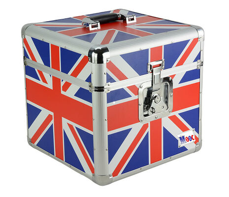 Kundenspezifisches LP 100 12" Aluminium-DVD-/CDspeicher-Fall-Aluminiummedien-Vinylspeicher-Fall